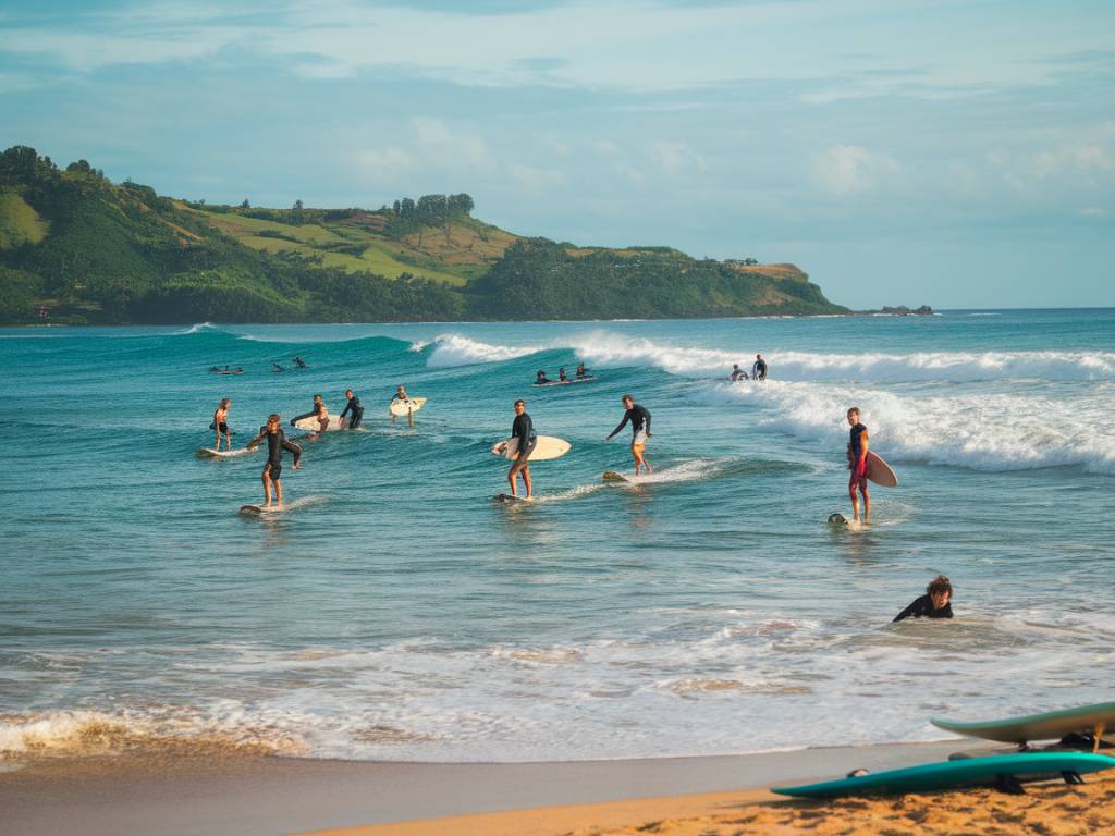 apprendre à surfer à bali : les écoles et les spots à connaître